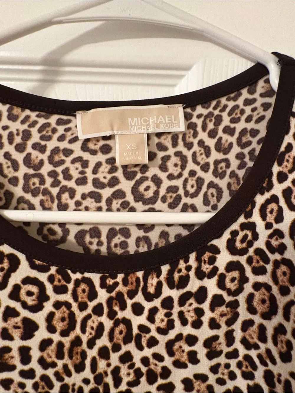 Leopard Print Dress Michael Kors